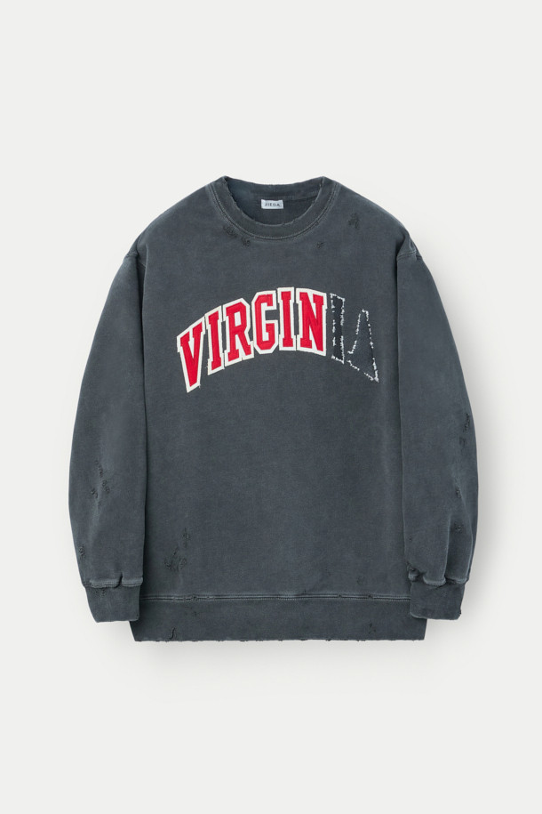 JIEDA (지에다) 버지니아 데미지 스웻 셔츠는 남성용 스웻셔츠입니다. 그레이 컬러의 면 소재로 제작되었으며, 봄, 가을에 착용하기 좋습니다. 캐주얼, 스트릿 스타일을 연출하기 좋으며, 레귤러 핏과 박시한 핏으로 편안하게 착용할 수 있습니다. 라운드넥, 긴 소매 디자인에 두꺼운 두께감으로 제작되었으며, 부드러운 촉감을 느낄 수 있습니다. 피그먼트 가공과 자연스러운 에이징 처리, VIRGINIA 와펜, 데미지 디테일이 특징입니다. 캠핑룩, 산책룩, 캐주얼, 스트리트, 미니멀 스타일 연출에 활용해보세요.
