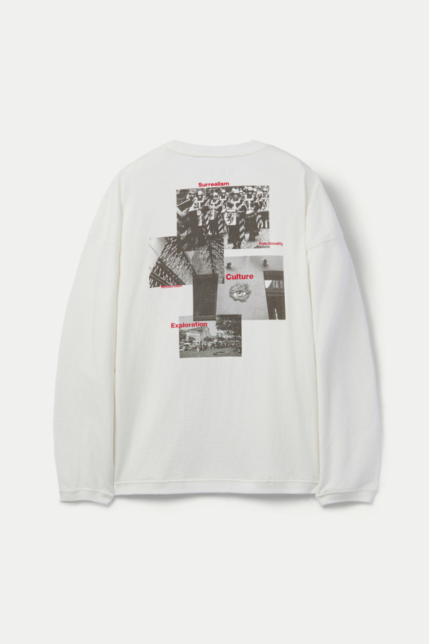 F/CE (에프씨이) 벨기에 모먼트 포토 티셔츠는 벨기에 여행 사진 도트 프린트가 돋보이는 캐주얼 티셔츠입니다. 긴 소매와 오버핏 실루엣으로 편안한 착용감을 선사하며, 드롭 숄더 디자인과 소매 시보리 마감으로 포인트를 더했습니다. 재활용 소재를 사용하여 빈티지한 촉감을 살렸고 일상, 특히 여행룩에 잘 어울립니다. 미니멀, 레트로 스타일을 즐기는 분들께 추천하며, 화이트 컬러로 다양한 하의와 매치하기 좋습니다.
