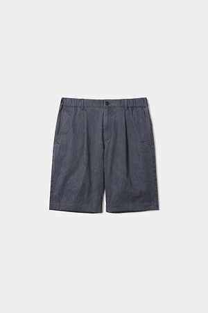 자카드 페이즐리 원턱 루즈핏 쇼츠