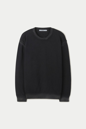 가먼트 다잉 롱슬리브 크루넥 풀오버