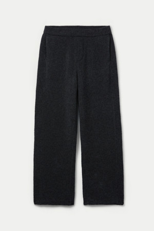 부클레 니트 팬츠