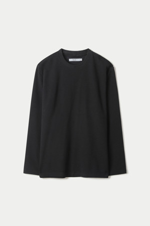 베이직 라운드넥 긴팔 티셔츠