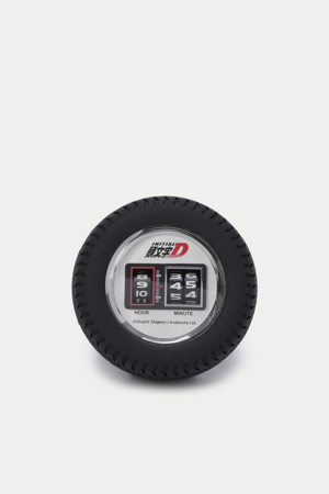 Initial-D Drift Tire Clock