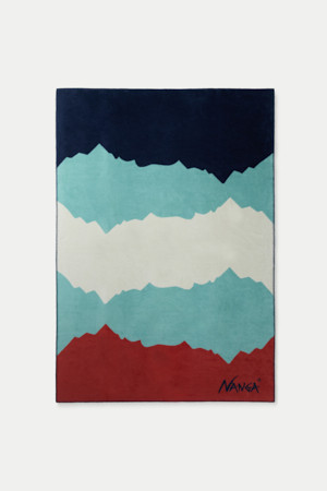 NANGA MULTI COLOR RIDGELINE COTTON BLANKET S