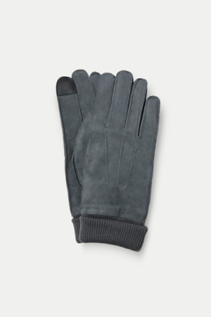 누벅 니트 시보리 장갑