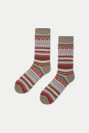 페어아일 장목 양말					