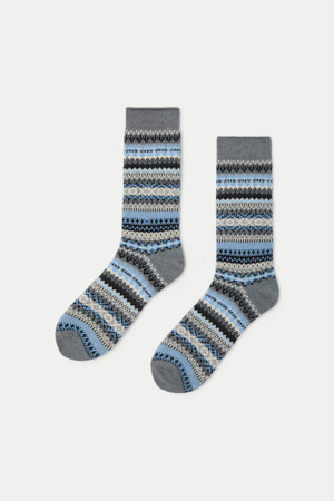 페어아일 장목 양말					