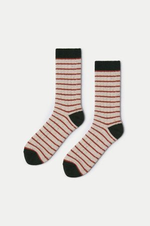 네프 스트라이프 장목 양말