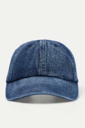 인디고 데님 볼캡