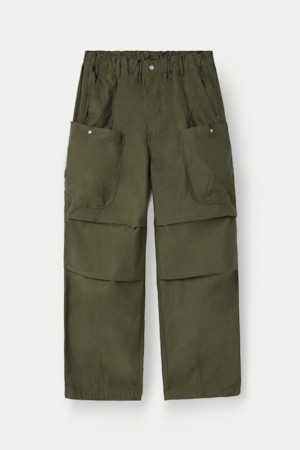 NANGA 백 사틴 이지 카고 팬츠