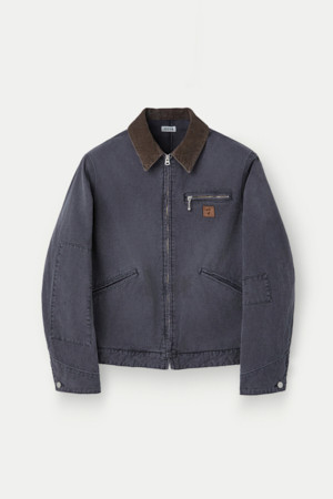 JIEDA 덕 데미지 집 자켓			