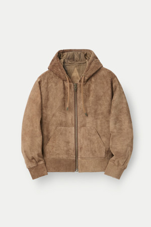 A LEATHER 집 후디