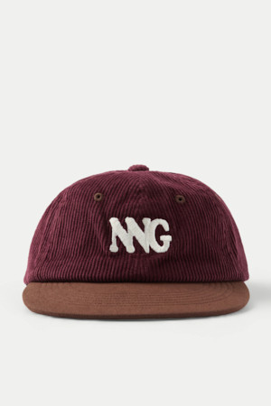 NANGA 코듀로이 NNG 로고 캡