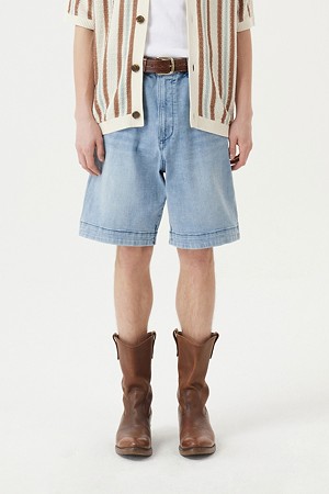 에센셜 루즈핏 데님 쇼츠