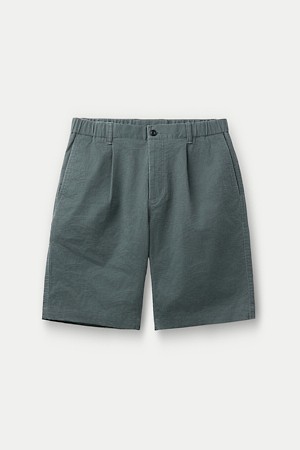 자카드 페이즐리 원턱 루즈핏 쇼츠					