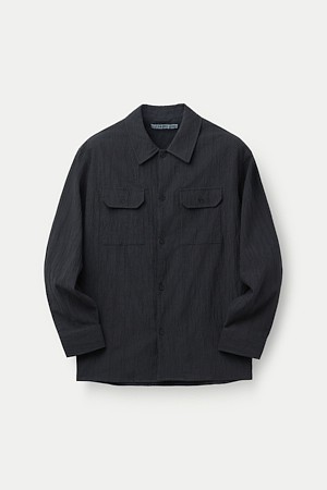 크리즈 긴팔 셔츠					