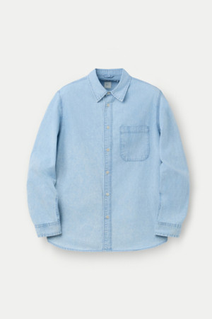 연청 데님 셔츠
