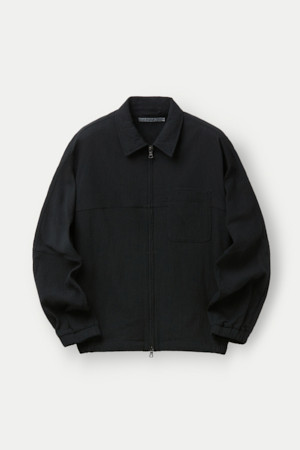 크리즈 집업 아우터셔츠