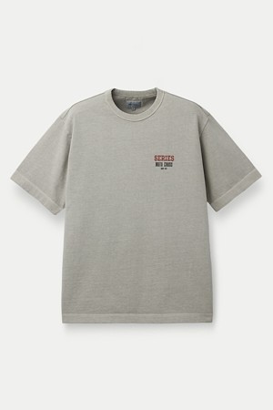 모터사이클 프린팅 반팔 티셔츠					