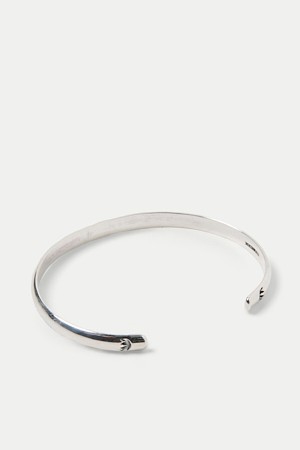 NORTH WORKS KX-017 SILVER BANGLE BRACELET 