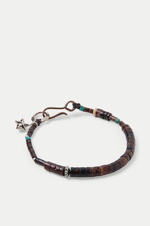 NORTH WORKS Chocolate Shell Bracelet (D-613)