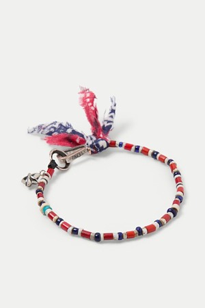 NORTH WORKS Old Tricolor Beads Bracelet (D-621)