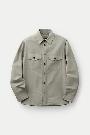 Original Vintage Style 크래스트 셔츠 자켓