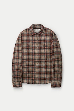 ORIGINAL VINTAGE STYLE CHECK WRINKLED SHIRT					
