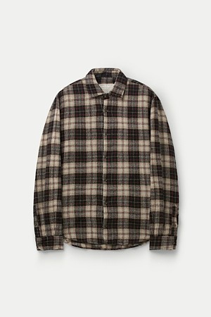 ORIGINAL VINTAGE STYLE CHECK WRINKLED SHIRT					