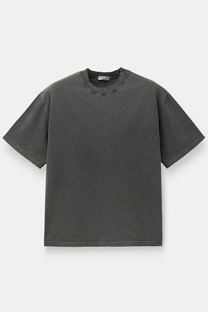 FIVER 스톤 워싱 빈티지 티		