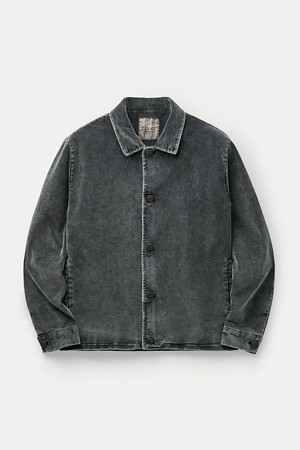 FIVER CORDUROY STONE MARBLED WASH JACKET									