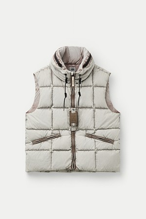HANKALEX DYED DOWN VEST					