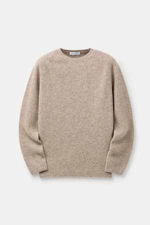 DANIELE FIESOLI EXTRAFINE MERINOS SHAGGY WOOL SWEATER					