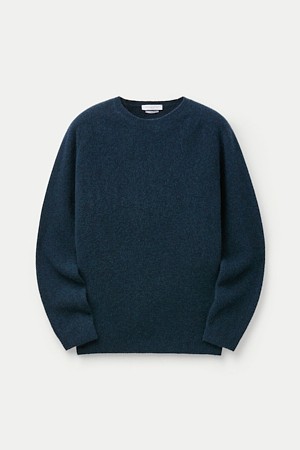 DANIELE FIESOLI EXTRAFINE MERINOS SHAGGY WOOL SWEATER					