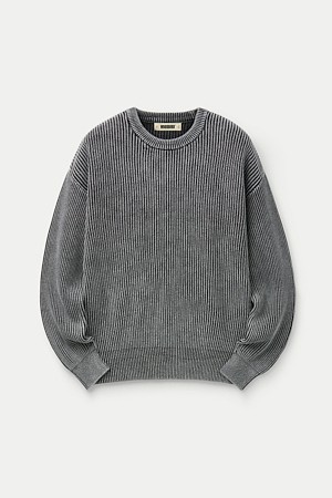 WOODBIRD WBSake Washed Crew Sweater					