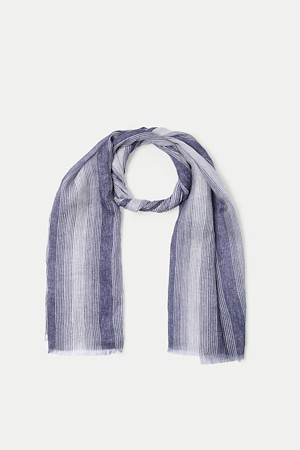 중기장 스트라이프 패턴 머플러			