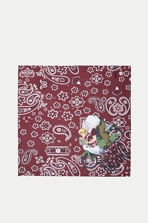 series x GTO 레드 페이즐리 반다나