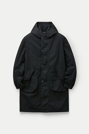 SAGE DE CRET Oxford Three-Way Hooded Coat					