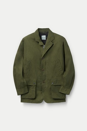 SAGE DE CRET 워시드 왁스 CO 하이 덴시티 워크 재킷				