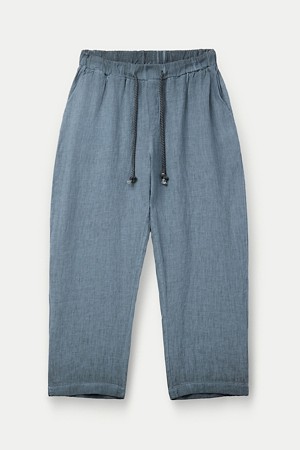 NEVER ENOUGH 다이드 린넨 팬츠				