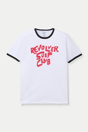 WILD DONKEY 리볼버 블랙 트림 티