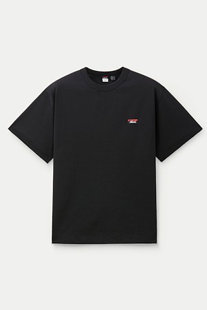 NANGA ECO HYBRID BOX LOGO EMBROIDERY TEE					