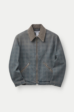 HOPE 폰드 인디고 자켓					