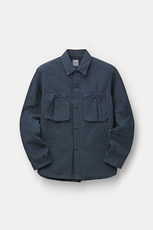 SAGE DE CRET CO/HEMP 하이 덴시티 워크 셔츠 자켓