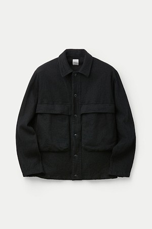 SAGE DE CRET Washed Twill Shirt Jacket					