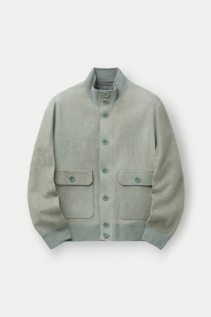 SALVATORE SANTORO 셔츠 레더 자켓