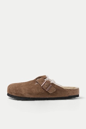 BIRKENSTOCK Boston Shear LEVE Dark Tea LAF
