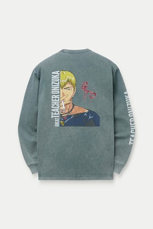 series x GTO 다잉 백프린트 롱 슬리브