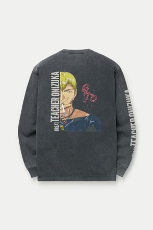 series x GTO 다잉 백프린트 롱 슬리브