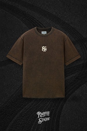 series x RAWHYDE 워시드 아트웍 반팔